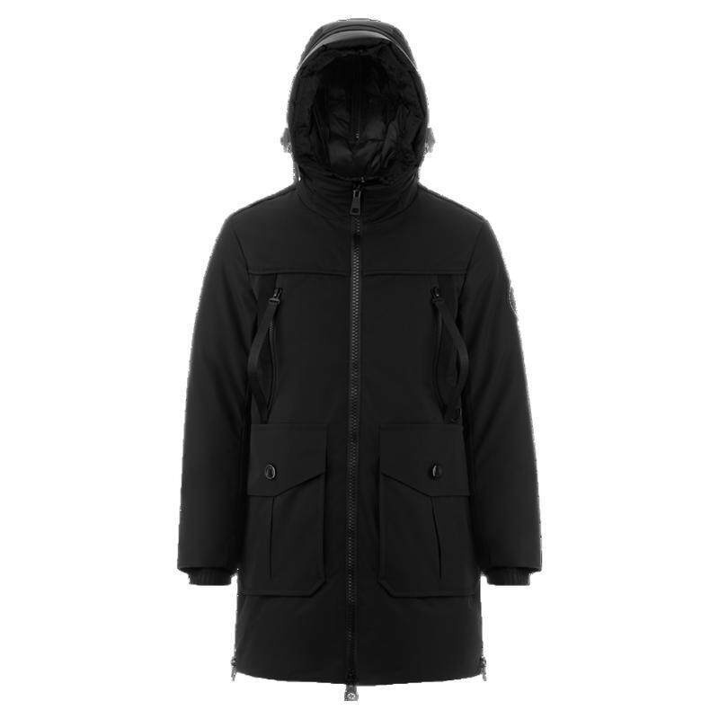 波司登鹅绒户外中款连帽羽绒服