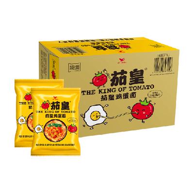 统一茄皇鸡蛋方便面116g×18袋