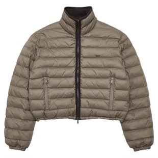 秒发！宋智雅同款2026新款韩国90鸭绒立领排骨羽绒服/拉链马甲女