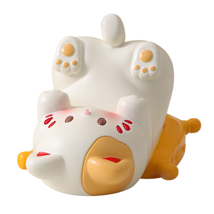 招财猫手机支架桌面卡通可爱摆件办公室工位情绪稳定神器生日礼物