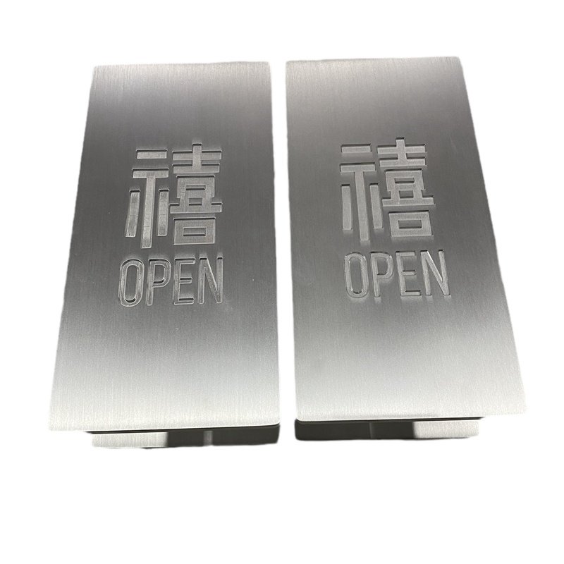 玻璃门把手实心加厚大门拉手