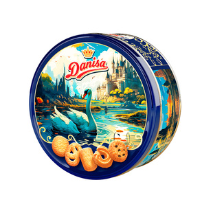Danisa皇冠丹麦曲奇饼干200g进口黄油曲奇酥脆婚庆送礼喜饼伴手礼