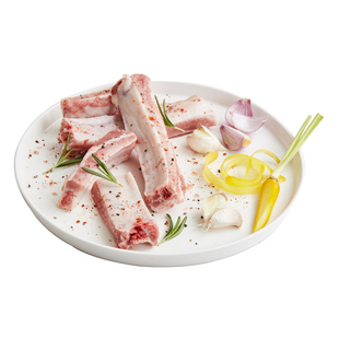 【松林】冷鲜肉新鲜田园富硒猪肉小排400克/盒 满150顺丰包邮