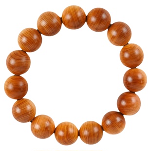 从柏说起】太行山崖柏真品手串天然陈化老木料男女士手持盘玩