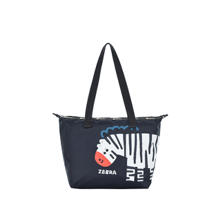 LeSportsac乐播诗新款Trendy潮流系列卡通印花单肩拉链托特包