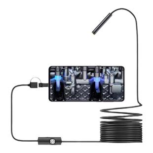 高清内窥镜5.5mm连安卓手机看修车牙科带探头灯摄像头外置电脑usb