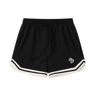 维动焕新速干运动短裤男夏季美式篮球跑步训练针织网眼四分运动裤