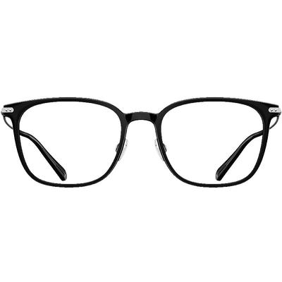 陌森素颜复古黑框眼镜