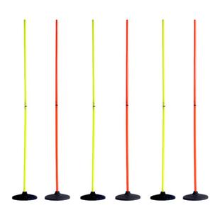 中考足球篮球训练杆绕杆蛇形跑绕杆交通杆水角旗停车倒车桩标志杆