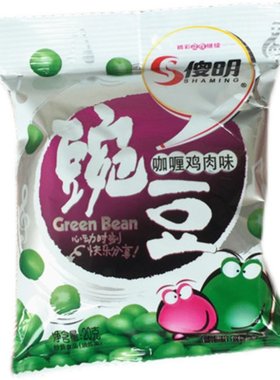 傻明豌豆葱香牛排味油炸小吃年货