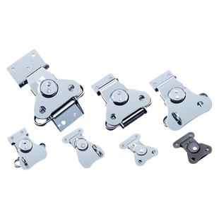 和纵 包装箱蝴蝶锁扣木箱航空箱扣配件304不锈钢搭扣蝴蝶锁芯卡扣