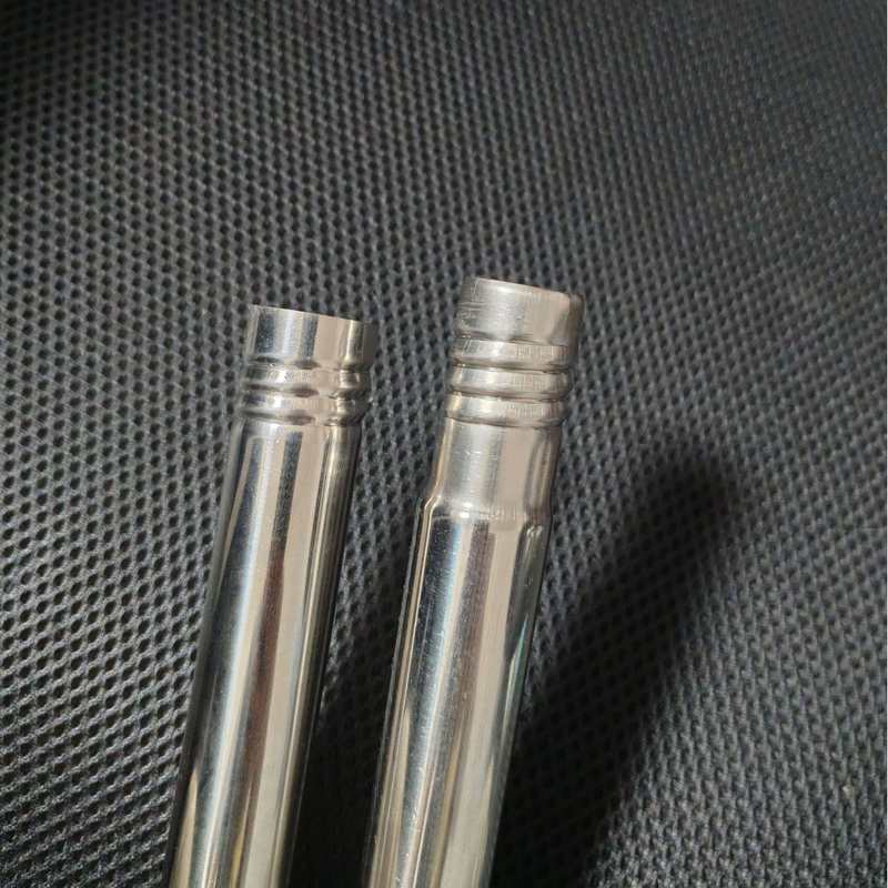 液压圆管滚压机压牙口铝合金滚丝机不锈钢圆管铁管扫把杆滚牙机器