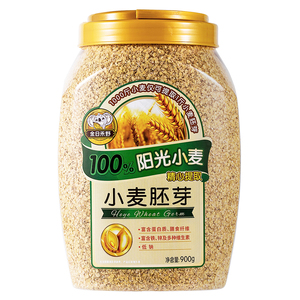 金日禾野小麦胚芽900g罐装早餐