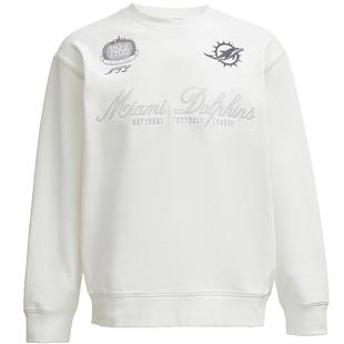 SEASON HIGH秋冬NFL联名迈阿密海豚队字母刺绣舒适潮圆领卫衣男装