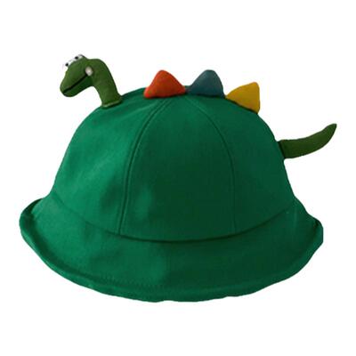 棉渔夫帽宽檐恐龙帽子遮阳