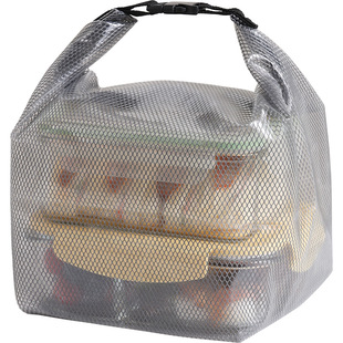 防水防油便当包透明大容量露营野餐日式通勤轻便饭盒小拎包手提袋