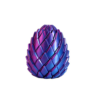 3D打印玩具解压龙蛋旋转变形球史莱姆球创意减压神器手指解压神器