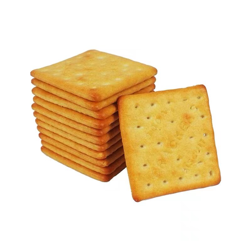 包邮万士发淮盐味克力架咸味饼干早点心零食代餐特产热卖250g*6包
