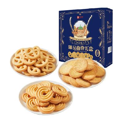 良品铺子礼盒装曲奇饼干