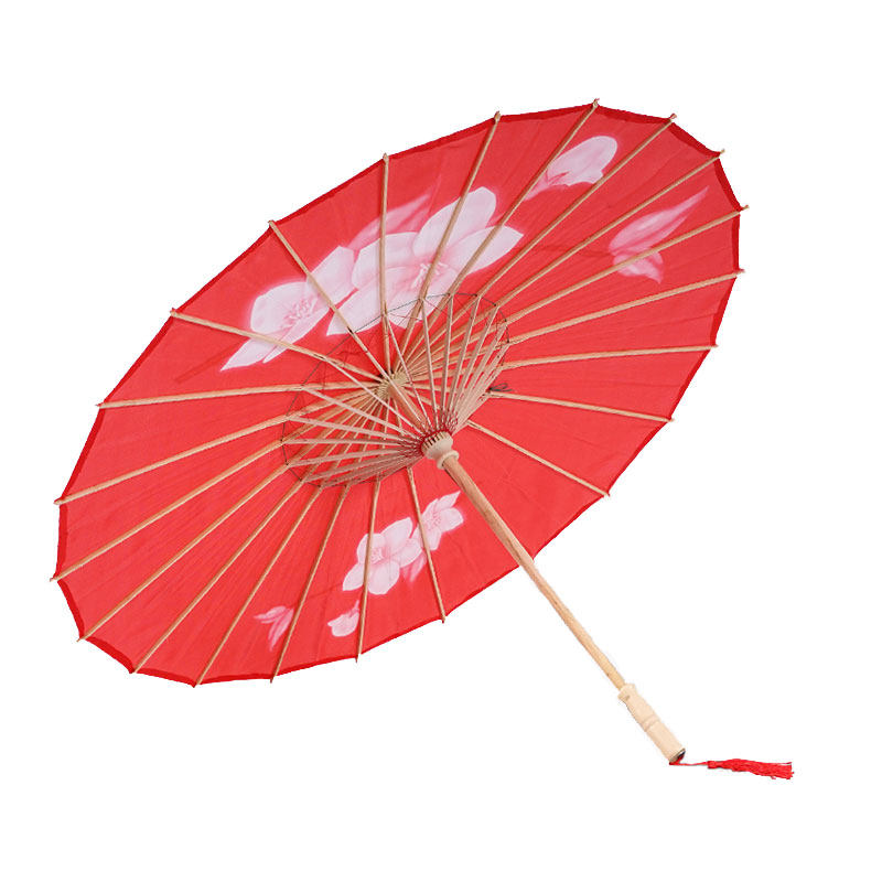 红色中式婚礼装饰喜庆古风新娘伞