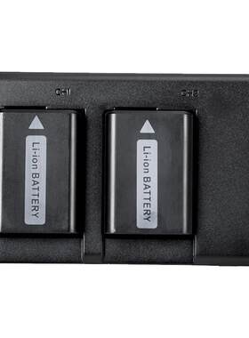 FB/沣标NP-FW50充电器a6000适用索尼zv-e10 a7m2相机a6400 A7r2 s2 A6500 6300 a6100 a5100微单sony电池座充