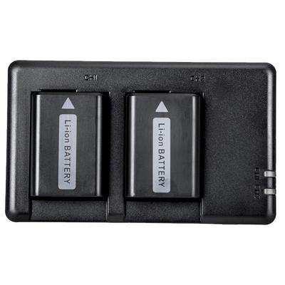 FB/沣标NP-FW50充电器a6000适用索尼zv-e10 a7m2相机a6400 A7r2 s2 A6500 6300 a6100 a5100微单sony电池座充