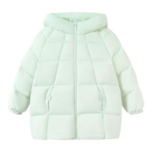 【商场同款】森马儿童羽绒服2025新款连帽外套冬女童面包服耐玷污
