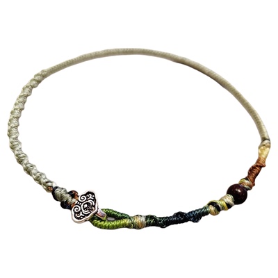 独特颜色金刚结开运结如意扣手绳