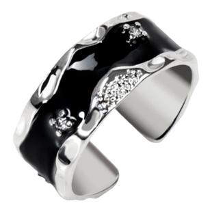 FDK王鹤棣同款戒指可调节设计男女百搭小众情侣一对戒高级设计感