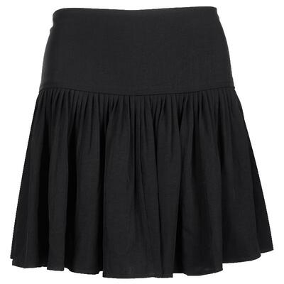 经典褶皱休闲半身裙短裙女士