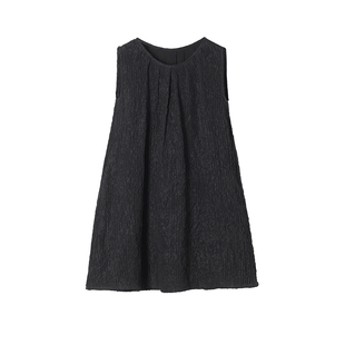 family forever凡慕里女童真丝泡泡纱伞形连衣裙