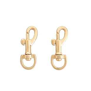 米莱包包diy金属配件钩扣钥匙扣链条挂钩适用蔻驰卡扣P扣挂扣锁扣