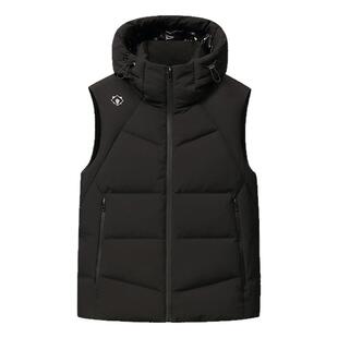 鸭鸭羽绒马甲男2025年秋冬新品90鸭绒短款加厚百搭休闲连帽外套Y