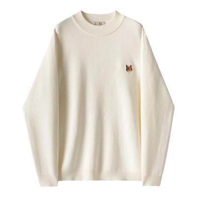 英国小狐狸德绒圆领毛衣