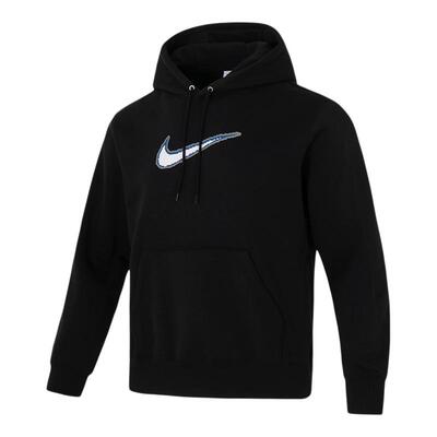 NIKE耐克加绒卫衣男冬季新款运动服长袖T恤男士套头衫外套HV0855