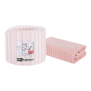 多功能泡澡桶大人家用折叠浴桶全身充气浴缸儿童洗澡桶浴巾香皂装