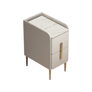 小型床头柜实木简约现代轻奢迷你床边柜超窄极窄窄款小尺寸20公分