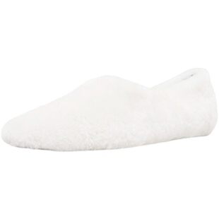 2026秋冬季毛毛鞋女外穿皮毛一体白色奶白温柔单鞋厚底内增高加绒