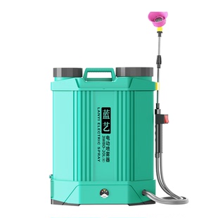 蓝艺高压电动喷雾器农用锂电池背负式智能充电农药喷壶新型打药机