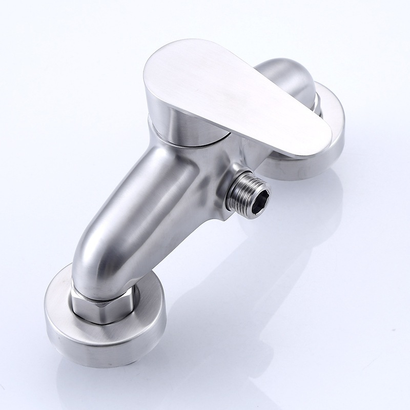 厂家直销304不锈钢淋浴冰热套装喷头增压固定软管花龙头座手持洒