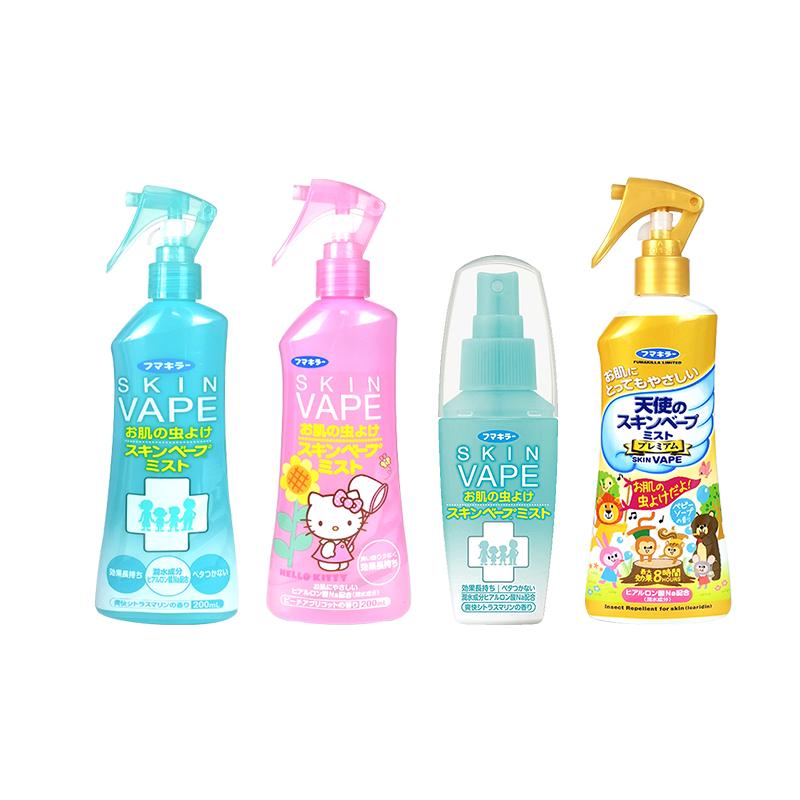 日本原装未来VAPE防叮咬喷雾户外露营适用长效驱蚊夜钓防护神器