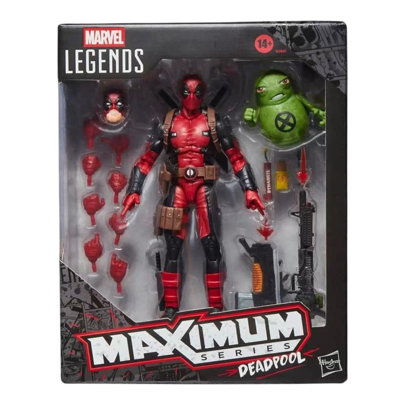 [特惠]孩之宝漫威MarvelLegends maximum死侍 max死侍6寸