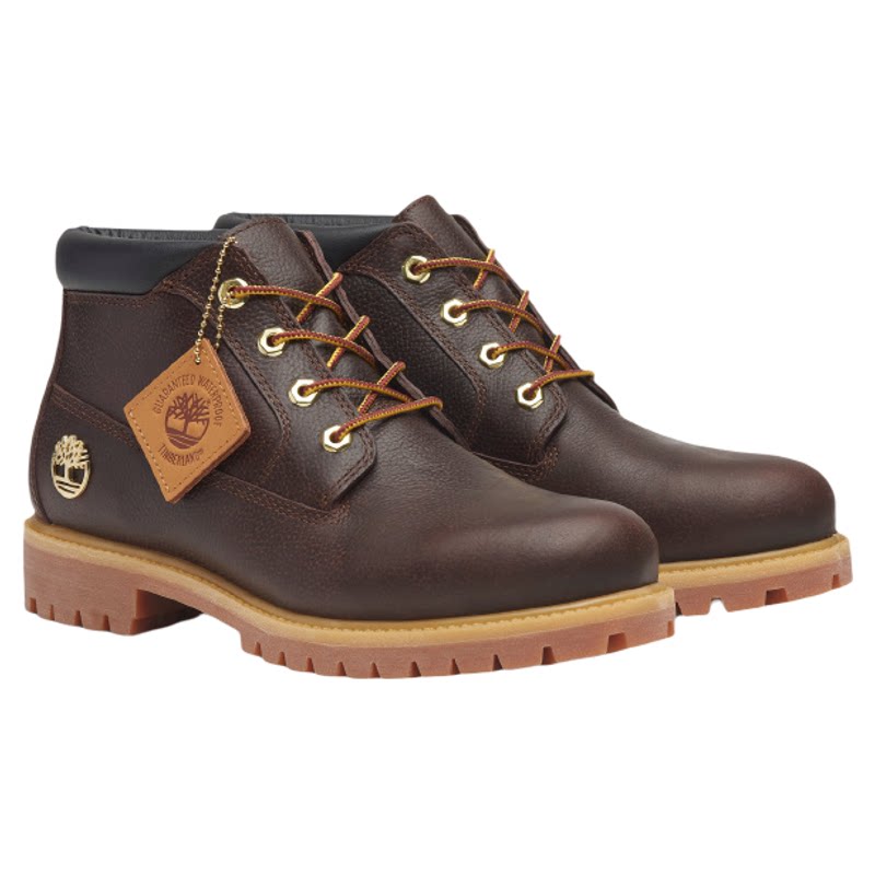 Timberland添柏岚男鞋户外P棉防水真皮中帮防滑休闲靴A6DVD