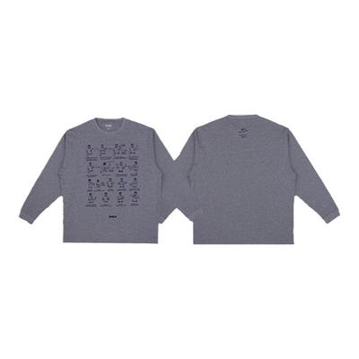 INNOUT LAB运动短袖裁判印花tee宽松篮球长袖超正版型圆领潮流T恤