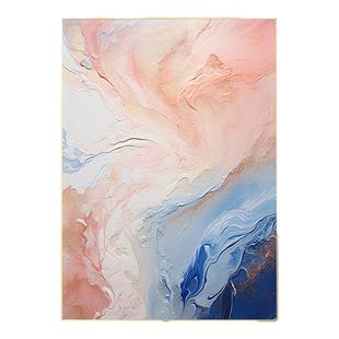 玄关入户走廊肌理挂画客厅抽象油画装饰画几何酒店公寓餐厅床头壁