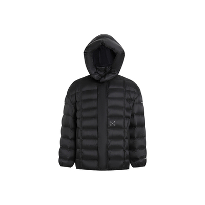 鹅绒羽绒服男冬季防寒情侣外套女