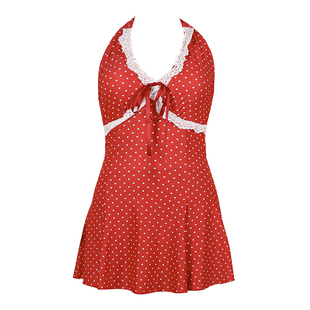 agliondy大码泳衣女泡温泉微胖女孩遮肉显瘦2025新款胖mm绝美泳衣