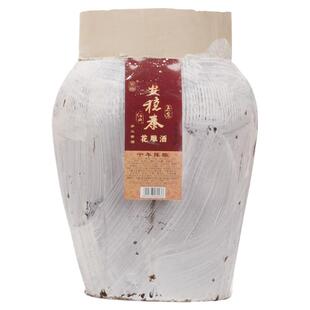 绍兴产黄酒十年冬酿原浆泰雕酒半甜型善酿20斤坛装原酒糯米酒10L