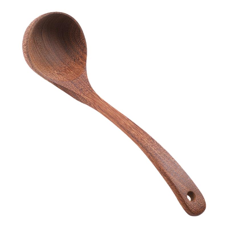 鸡翅木厨房专用耐高温炒菜锅铲