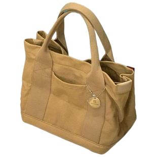 Southern Kitty原创日系便当包斜挎大容量手拎包多层手提袋帆布包